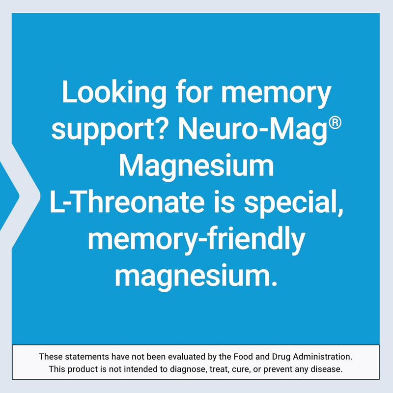 Life Extension Neuro-Mag Magnesio L-treonato, Salud de la Memoria, Pensamiento Rápido, Apoyo a la Salud Cognitiva, Vegetariano, Sin GMO, 90 Cápsulas Vegetarianas (144 mg de 2000 mg de Magtein magnesio