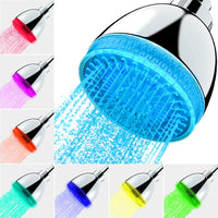Cabezal de Ducha LED con Luz de Flash de 7 Colores