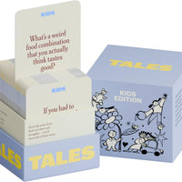 TALES 150 Conversation Cards, Kids Edition, Road Trip Game, Family Bonding