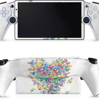 Glossy Glitter Gaming Skin Compatible with PS5 Portal Remote Player - Wildheart - Premium 3M Vinyl Protective Wrap Decal