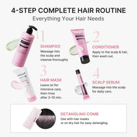medicube Rosemary PDRN Glass Hair Set, Full-Size Gift Kit for a Fuller Look