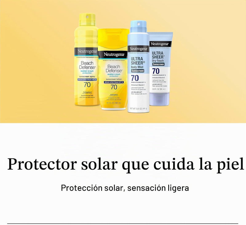 Neutrogena Ultra Sheer Dry Touch Sunscreen Lotion SPF 45, 2 x 3 fl. oz