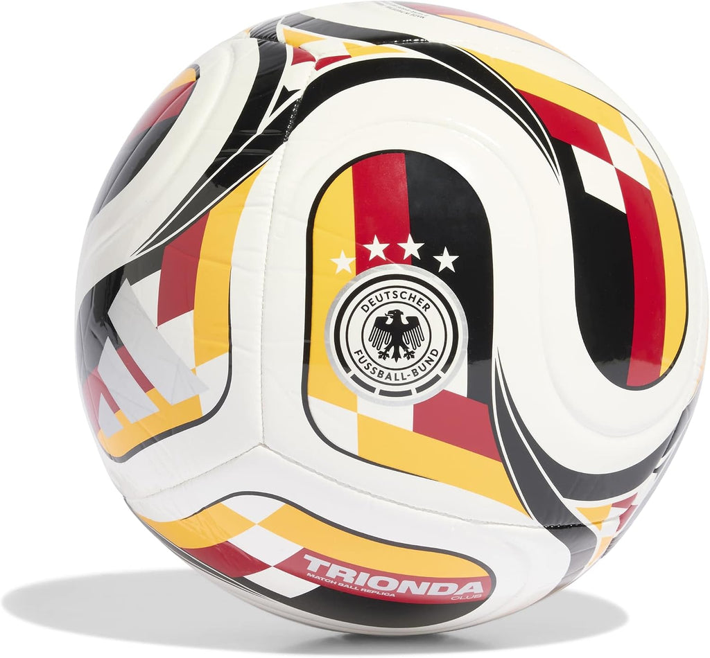 adidas Unisex-Adult Wc26 Club Home German Football Federation, White/Team Power Red/Collegiate Gold/Black, 5