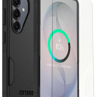 OtterBox Galaxy S26 Bundle: Commuter Case & Screen Protector - Black