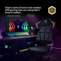 Razer Soma Chroma Ergonomic Reactive RGB Lighting Gaming Chair