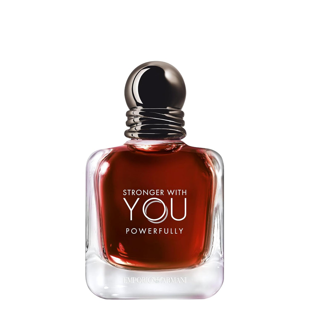 Armani Beauty Stronger With You Powerfully - Spicy Mens Cologne - 3.3 Fl Oz
