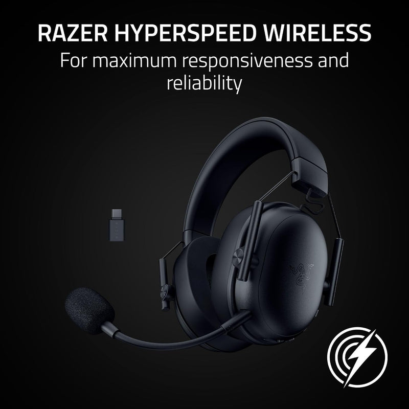 Razer BlackShark V3 X HyperSpeed Wireless PC Gaming Headset, Black
