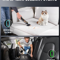 Fanttik Slim V8 APEX Cordless Car Vacuum & Air Duster, 4-in-1