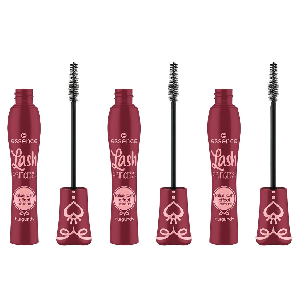 essence | Lash Princess False Lash Effect Mascara Burgundy | Volumizing & Lengthening Mascara with Conic Fiber Brush | V