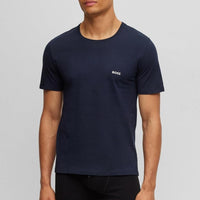 Pack 3 BOSS Men's Logo Embroidered Cotton Tee