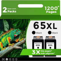 65XL Black Ink Cartridge Compatible for HP Ink 65 XL HP65 HP65XL 5055 3755