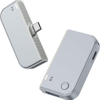 Type-C Wireless Transmitter and Receiver, 50M, Pixel-Perfect, No Network Need Input 1080P@60Hz Output, Plug&Play AV Tran