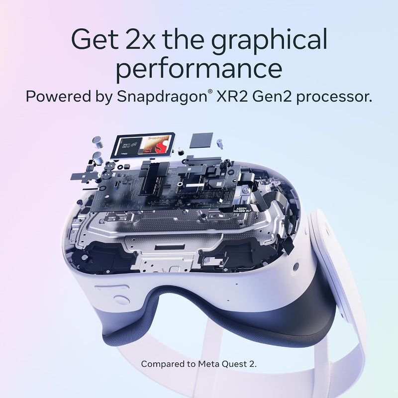 Meta Quest 3S 128GB - Visor de Realidad Virtual y Mixta