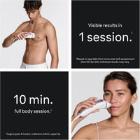 Braun Skin i-Expert Smart IPL PL7219 - Depilación láser para mujeres y hombres con aplicación, bolsa premium, maquinilla de afeitar Venus, 2 cabezales inteligentes, recortadora facial