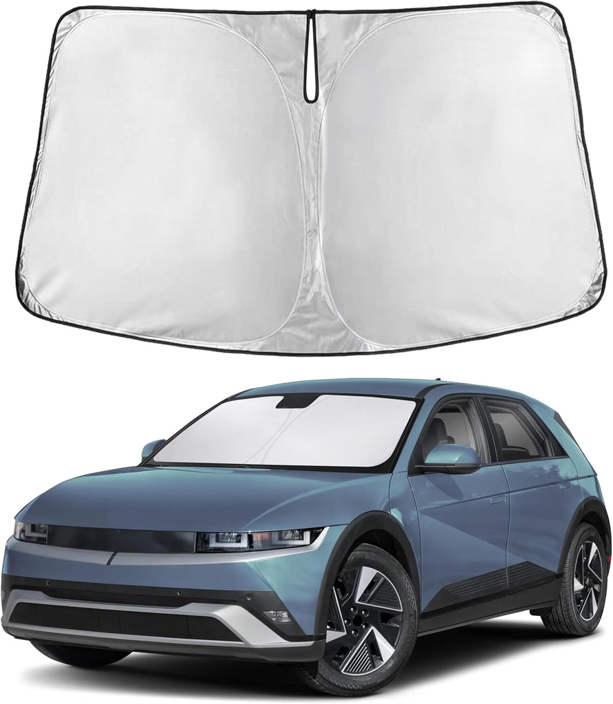 EcoNour Windshield Sunshade Compatible for Hyundai Ioniq5 2022-2025 2026