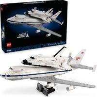 LEGO Icons Shuttle Carrier Aircraft Building Set for Adults - Spaceship & Airplane Model Kit for Adults, Ages 18+ - Air & Space Decor - Gift for Birthdays - 10360