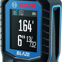 BOSCH GLM165-22 165 Ft Blaze Laser Distance Measure, Includes 2 AA Batteries, Belt Clip, & Pouch