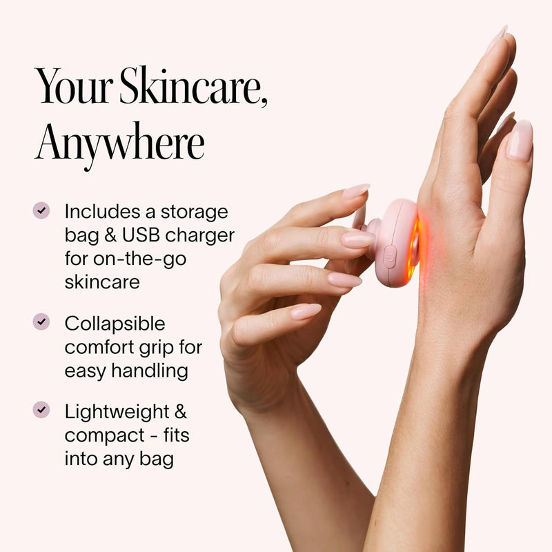 Solawave Dispositivo de terapia de luz roja para cara y cuerpo