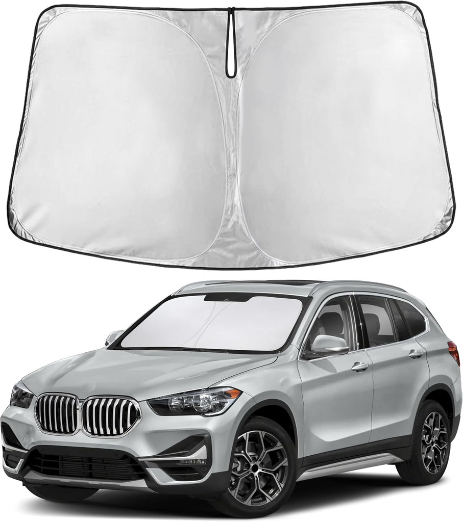 EcoNour Windshield Sunshade Compatible for BMW X1 2016-2020 2021 2022