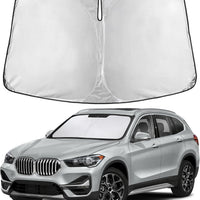 EcoNour Windshield Sunshade Compatible for BMW X1 2016-2020 2021 2022