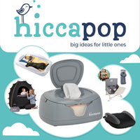 Hiccapop Calentador y Dispensador de Toallitas Húmedas Gris