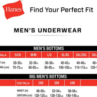 Pack 6 Hanes mens Underwear Boxer Briefs Pack