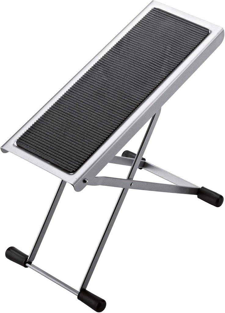 K&M Konig & Meyer 14670.014.11 Footrest - 6 Positions Sturdy Non-Skid Rubber Foot Pad for Classical, Acoustic, Electric