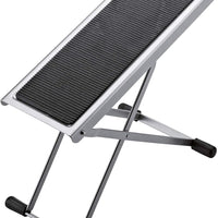 K&M Konig & Meyer 14670.014.11 Footrest - 6 Positions Sturdy Non-Skid Rubber Foot Pad for Classical, Acoustic, Electric