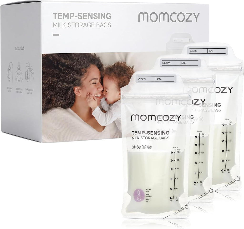 Momcozy Bolsas de almacenamiento de leche materna