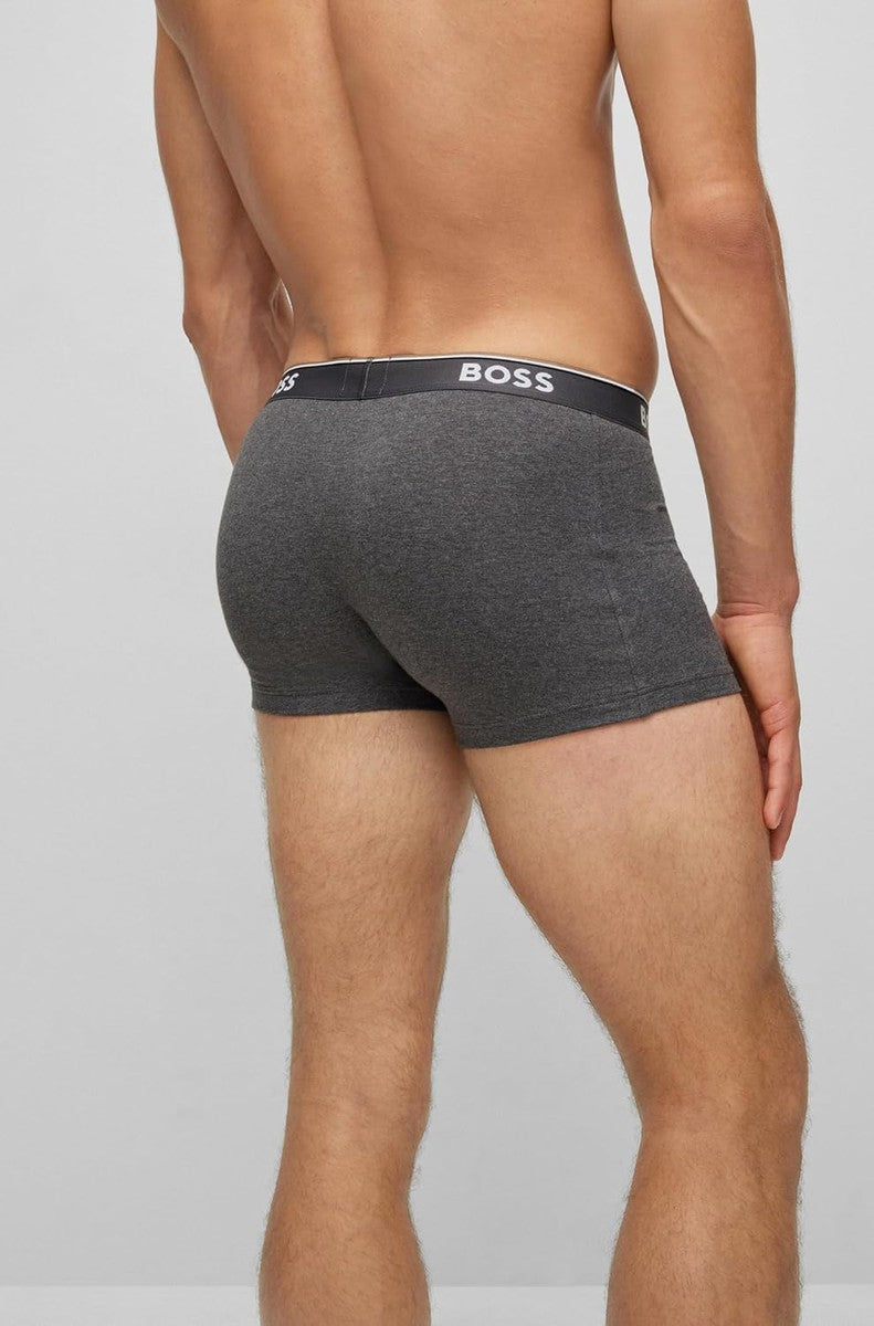 Pack 3 BOSS Men's Cotton Trunk