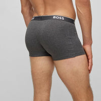 Pack 3 BOSS Men's Cotton Trunk