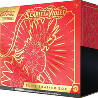 Pokémon TCG: Estuche de Entrenador Élite Scarlet & Violet (Miraidon Púrpura o Koraidon Rojo, Color Aleatorio)