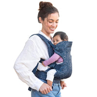 Infantino Flip 4 en 1 Portabebés Ergonómico Convertible Floral Navy