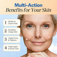 LilyAna Naturals Crema Facial Anti-Edad con Retinol para Mujeres – Crema para Arrugas y Cuello Reafirmante, Humectante de Retinol para Rostro con Ácido Hialurónico, Crema de Noche Hidratante para