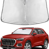 EcoNour Windshield Sunshade Compatible for Audi Q3 2019-2024 2025 2026