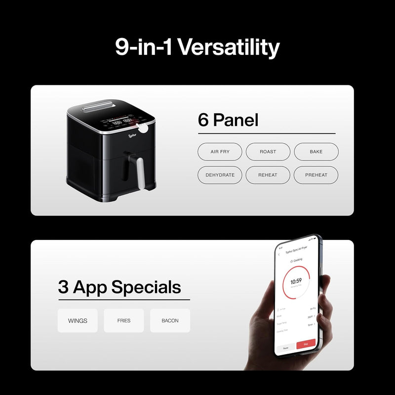 Typhur Sync 8QT AI Smart Air Fryer