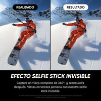 Insta360 X5 Motorcycle Bundle - Waterproof 8K 360° Action Camera, Rugged & Replaceable Lens, 3-Hour Battery, Clear Audio, Stabilization, Invisible Selfie Stick Effect, Leading Low Light