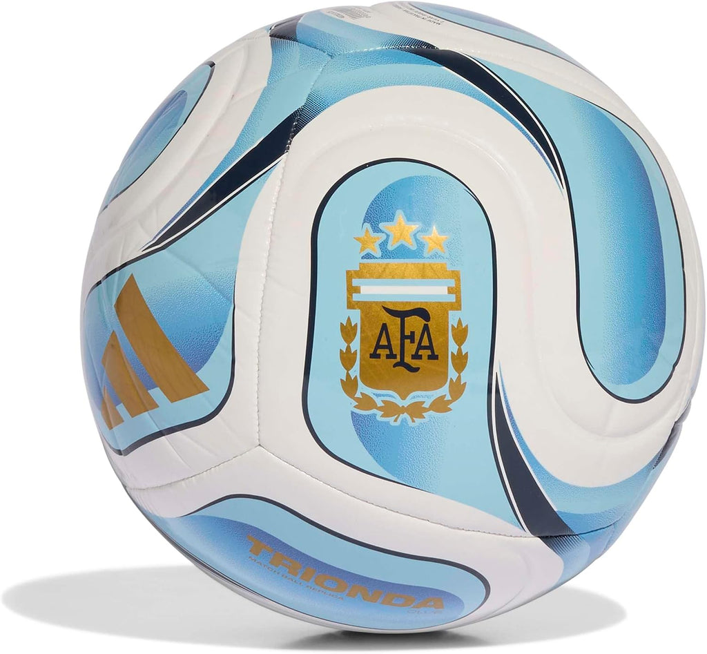 adidas Unisex-Adult Wc26 Club Home Argentina Football Federation, White/Icey Blue/Light Blue, 5