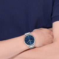 Lacoste Lisbon Men's 3H Quartz Watch, Stainless Steel Wristwatch