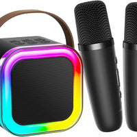 Kinglucky Mini Karaoke Machine for Kids, Top Birthday Gift Pick for Girls Ages 3, 4, 5, 6, 7, 8, 9, 10, 11, 12 Years Old