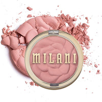 Milani Rose Blush, Powder Blush for Cheeks - Natural Matte - Romantic Rose