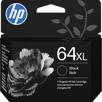 HP 64XL Black High-Yield Ink Cartridge | Works with Envy Inspire 7250e, 7950e; Envy Photo 6200, 7100, 7200, 7800, 7900;