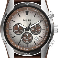Reloj Fossil Men's Watch, Coachman Quartz Stainless Steel and Chronograph Leather Watch for Men