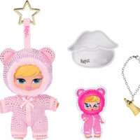 Bratziez Bling Seriez 25th Anniversary Plush Blind Box with Charm Clip and Accessory, Collectible Characters