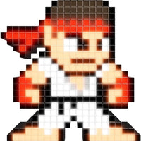PDP Pixel Pals Capcom Street Fighter Ryu Figura iluminada coleccionable