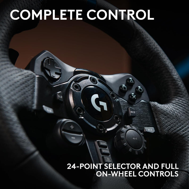 Logitech G923 TrueForce - Volante y pedales (PS5/PS4/PC)