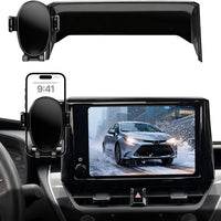 Phone Mount for Toyota Corolla (2019-2026, 8" Screen ONLY) / Corolla Hatchback (19-26) / Corolla Cross (2022-2026), Adju