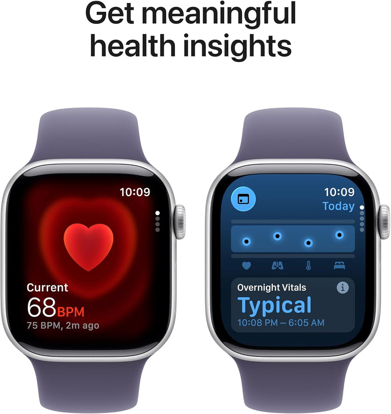 Apple Watch Series 11 GPS 42mm - Plateado / Correa Purple Fog