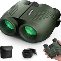 20X25 Small Binoculars for Adults and Kids, Large Eyepiece Binoculars for Bird Watching Easy Focus, Pocket High Powered