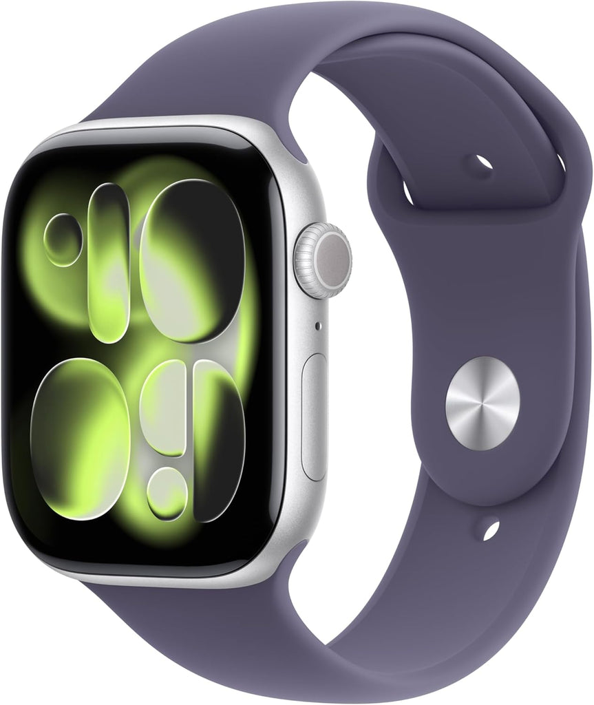 Apple Watch Series 11 GPS 46mm - Plateado / Correa Purple Fog